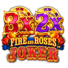 3x 2x Fire and Roses Joker logo