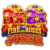 3x 2x Fire and Roses Joker logo