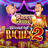 Piggy Prizes Wand Of Riches 2 logo