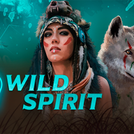 Wild Spirit (Mascot Gaming) logo