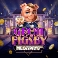 The Great Pigsby Megapays logo