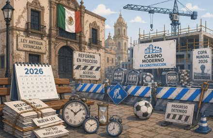 O sector está a pressionar o México para modernizar a regulamentação do jogo img