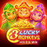 3 Lucky Monkeys Hold & Win logo