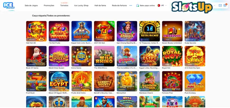 Slots de Casino Ice no Casino Online