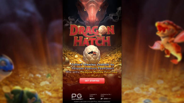 Dragon Hatch Main Screen