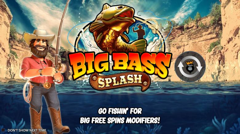 Big Bass Splash Main Screen