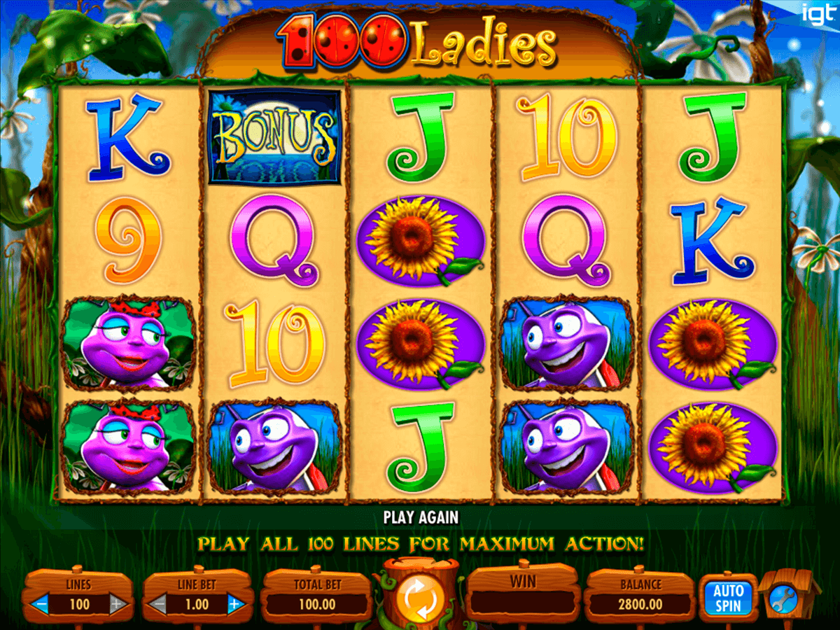 100 ladies igt jogo casino online 