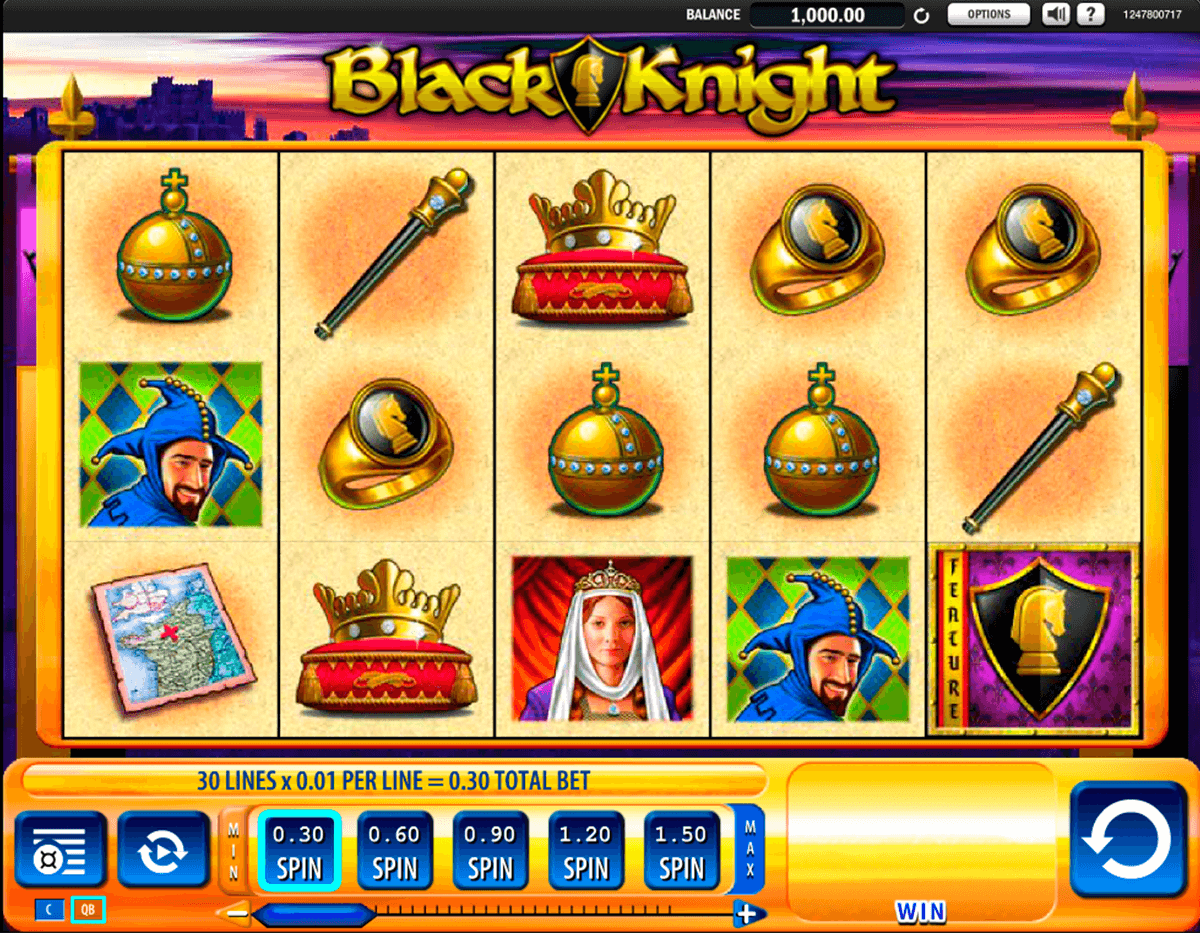 black knight wms jogo casino online 