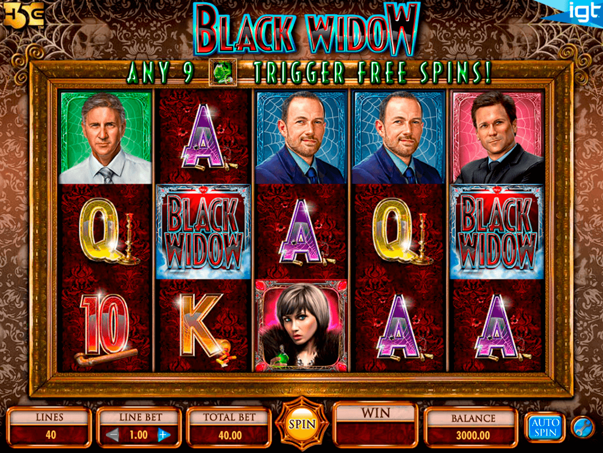 black widow igt jogo casino online 