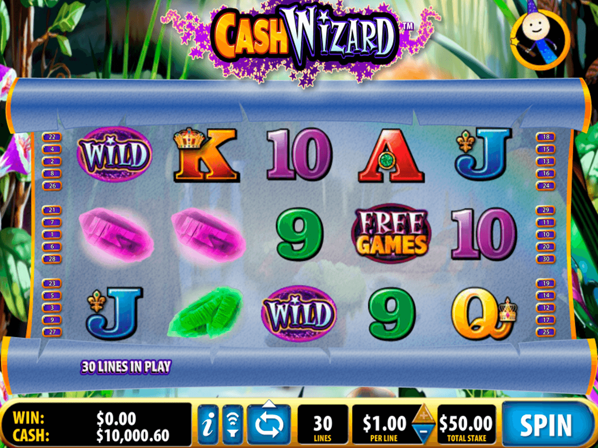 cash wizard bally jogo casino online 