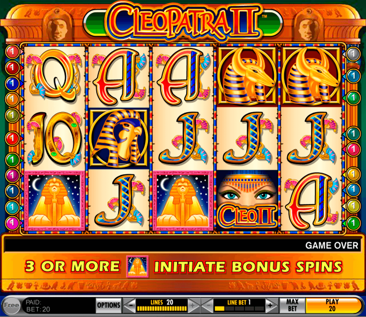cleopatra ii igt jogo casino online 