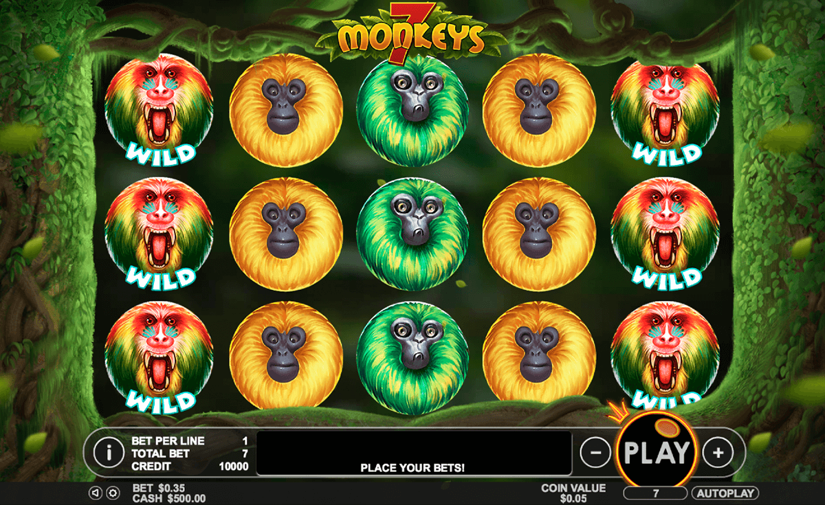 7 monkeys pragmatic jogo casino online