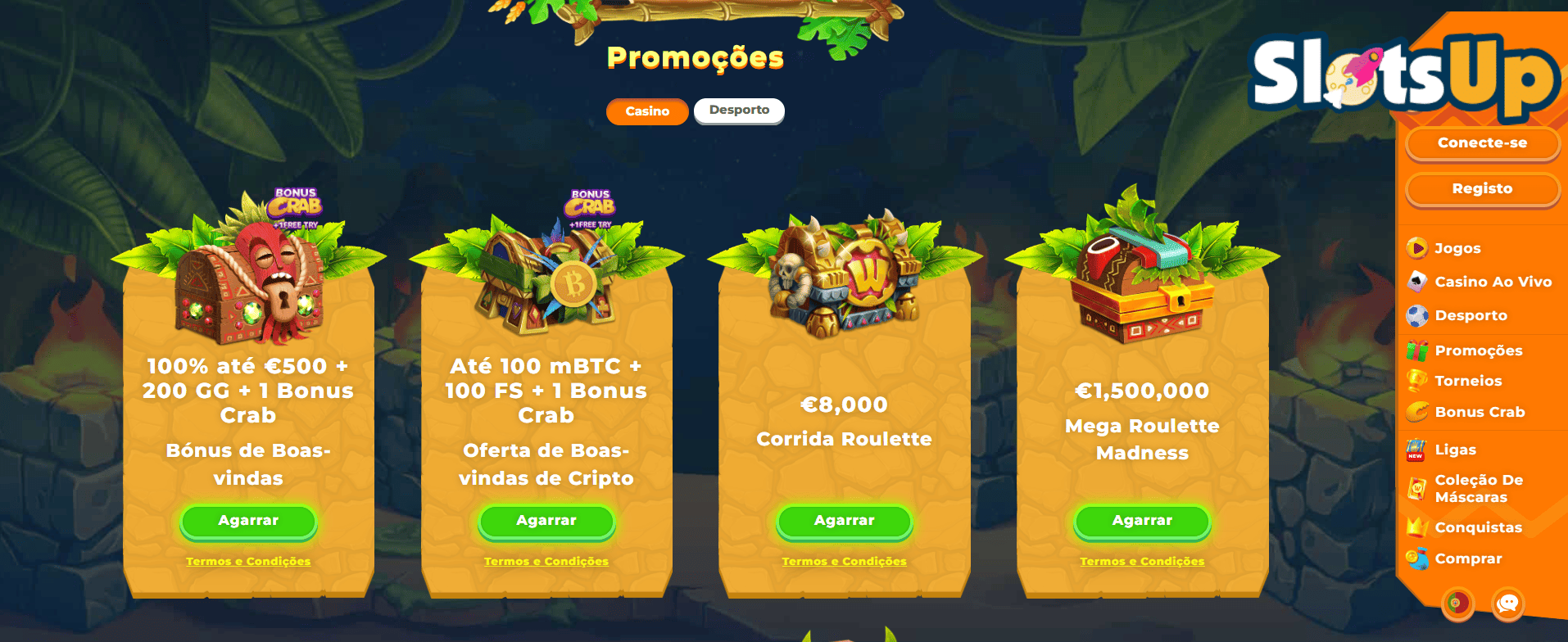 Bónus Online do Casino Wazamba