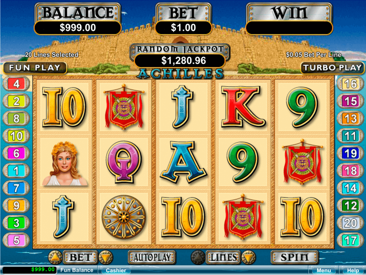 achilles rtg jogo casino online