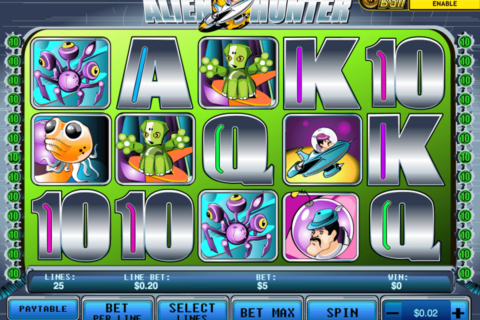 alien hunter playtech jogo casino online