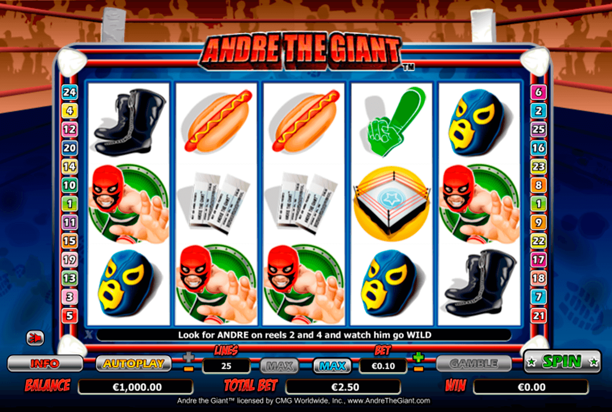 andre the giant nextgen gaming jogo casino online 