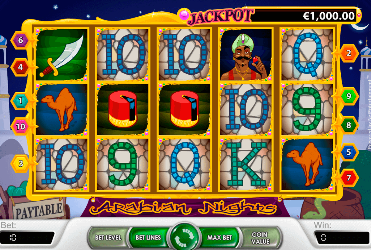 arabian nights netent jogo casino online 