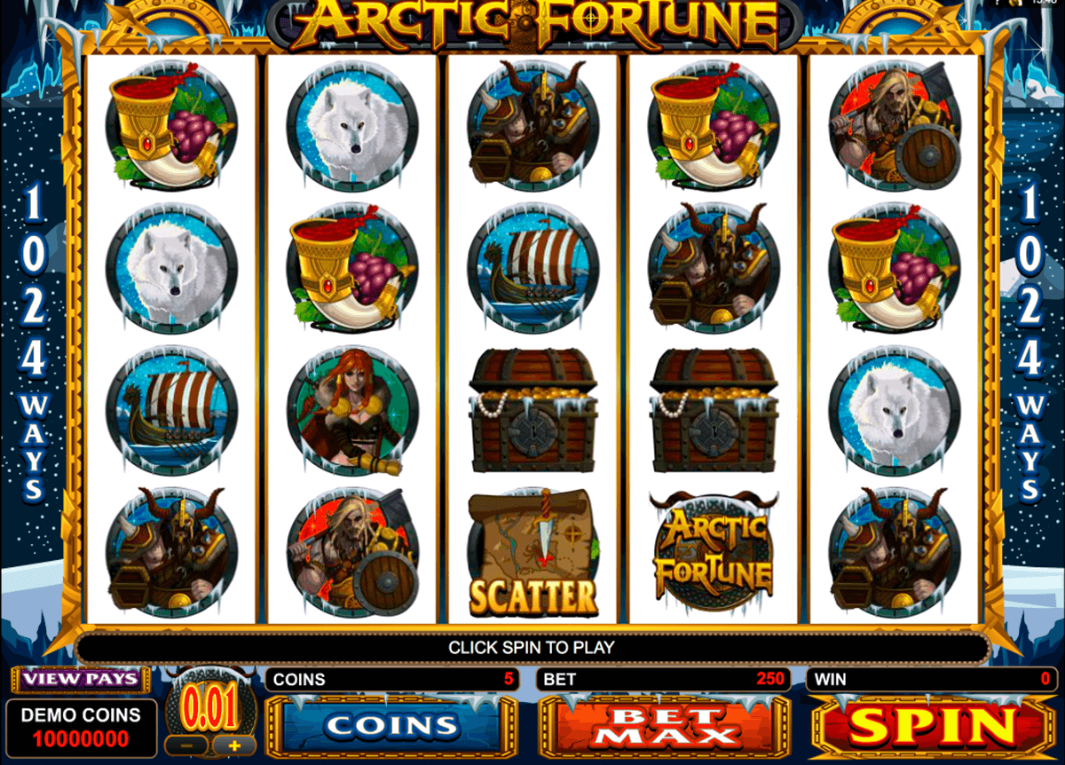 arctic fortune microgaming jogo casino online 
