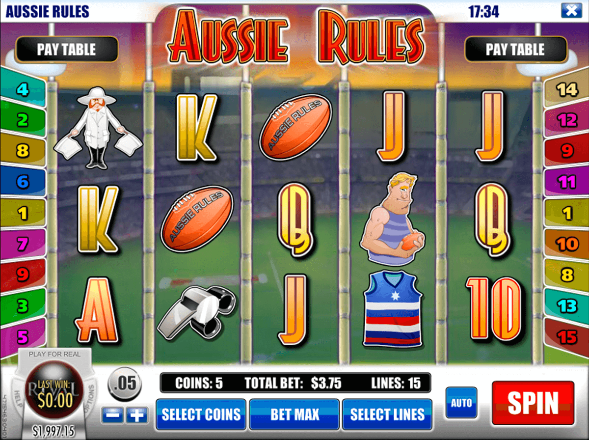 aussie rules rival jogo casino online 