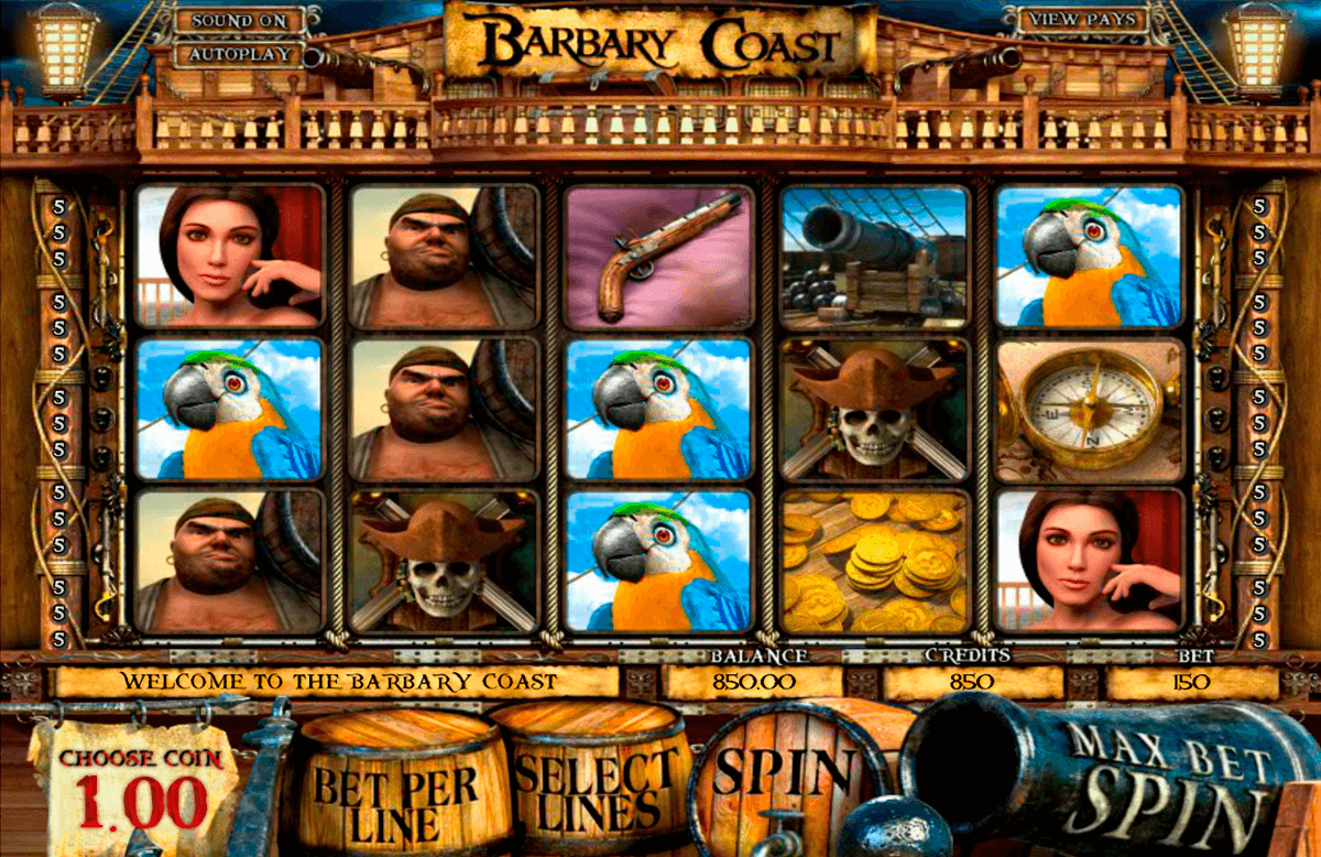barbary coast betsoft jogo casino online 