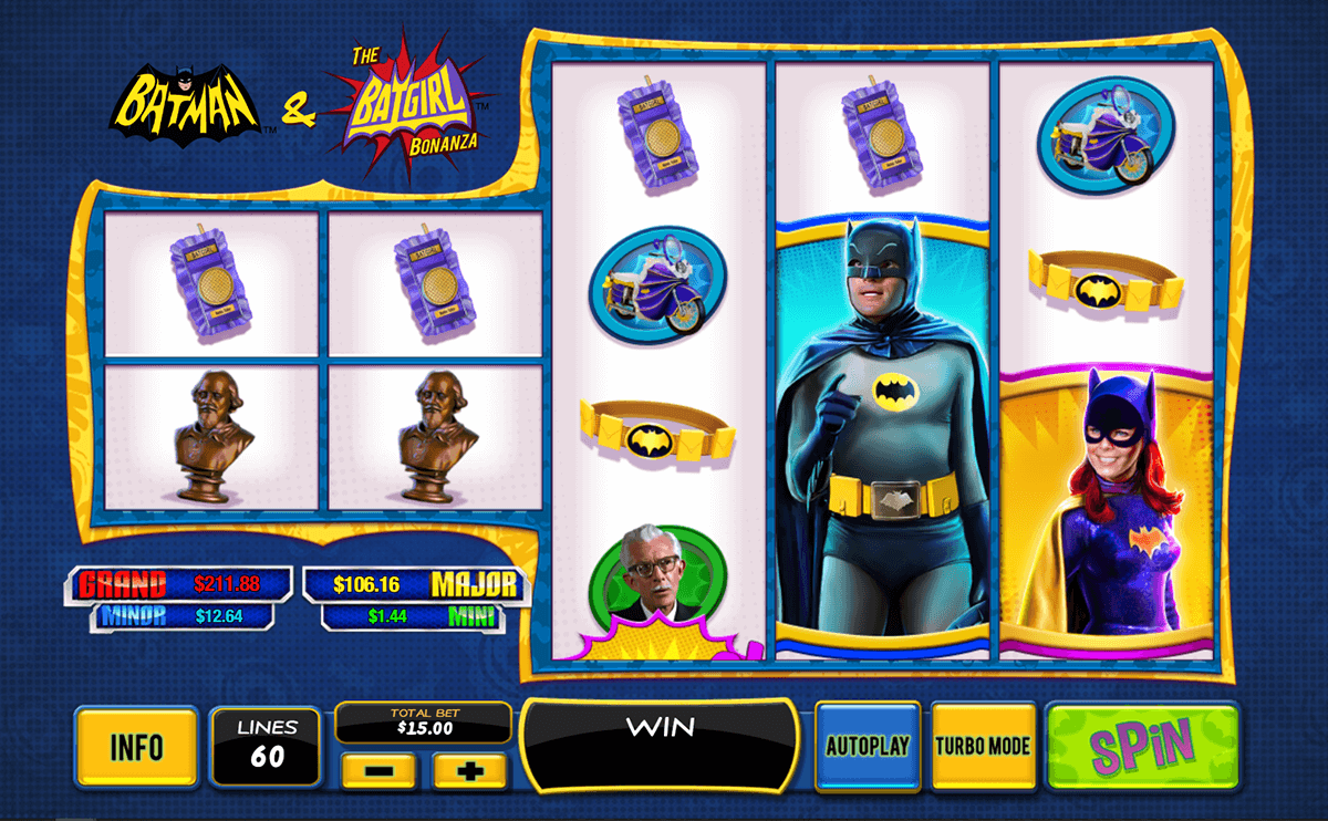 batman the batgirl bonanza playtech jogo casino online