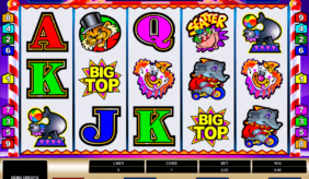 big top microgaming jogo casino online 
