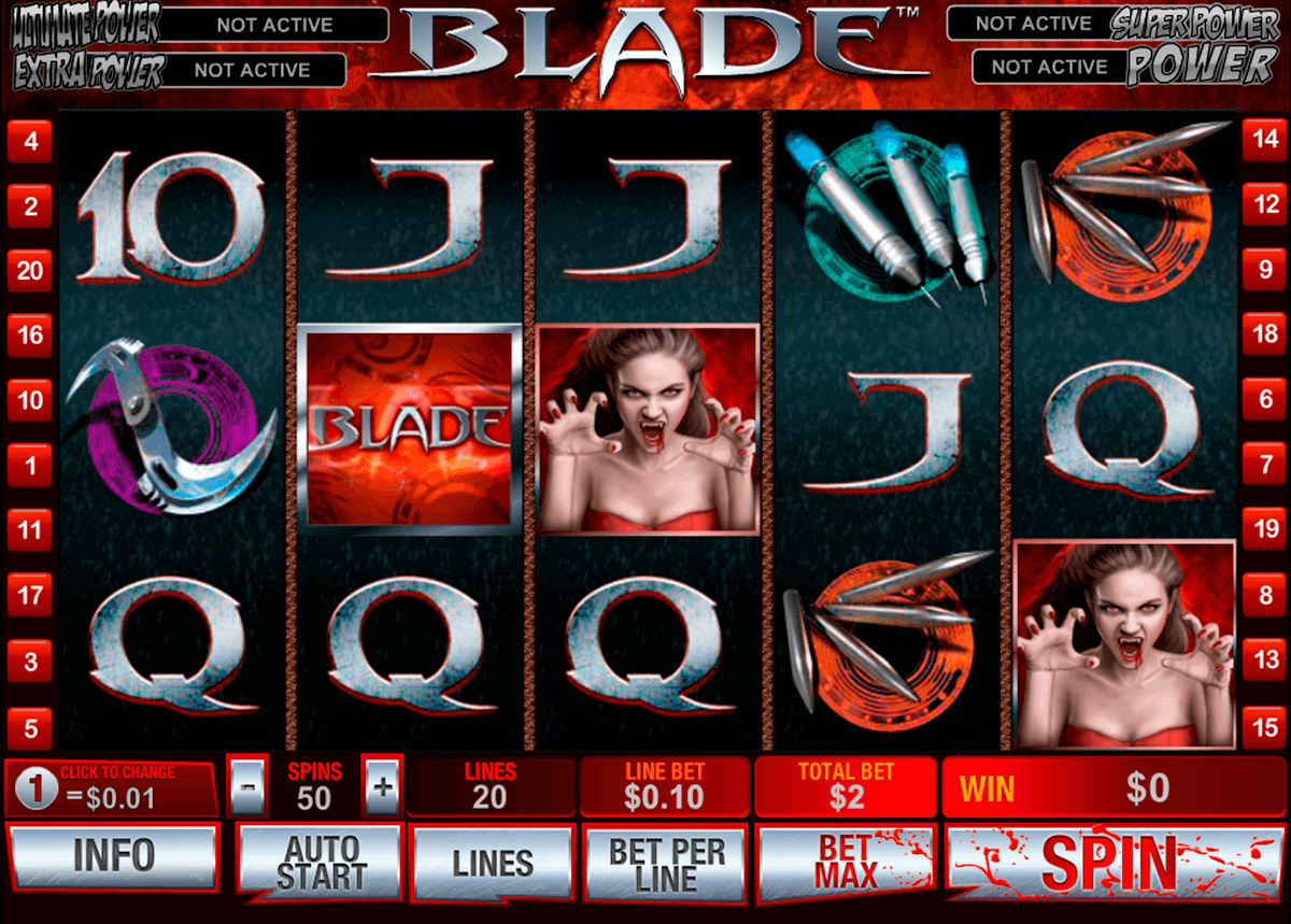 blade playtech jogo casino online 