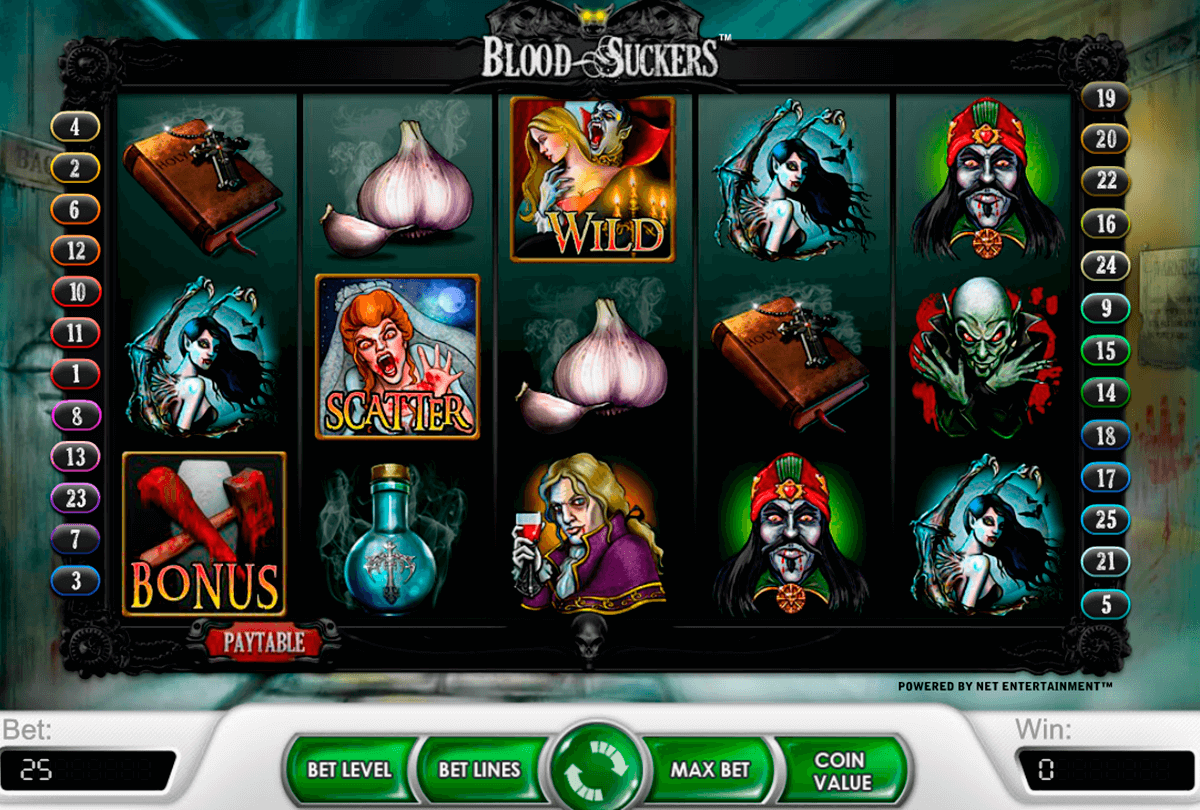blood suckers netent jogo casino online 