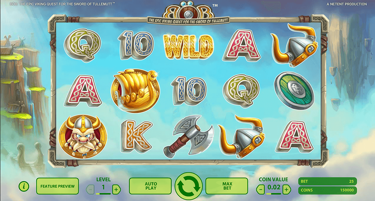 bob the epic viking quest netent jogo casino online 