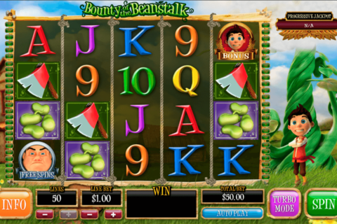 bounty of the beanstalk playtech jogo casino online 