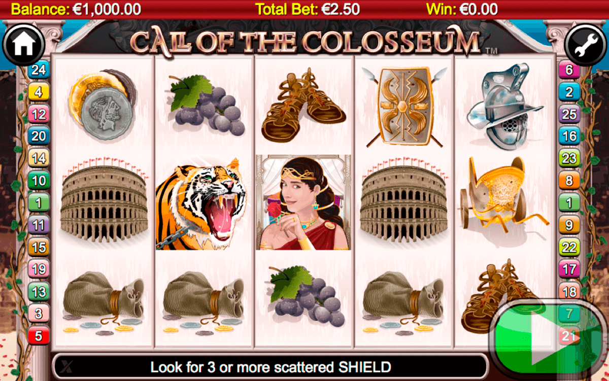 call of the colosseum nextgen gaming jogo casino online 