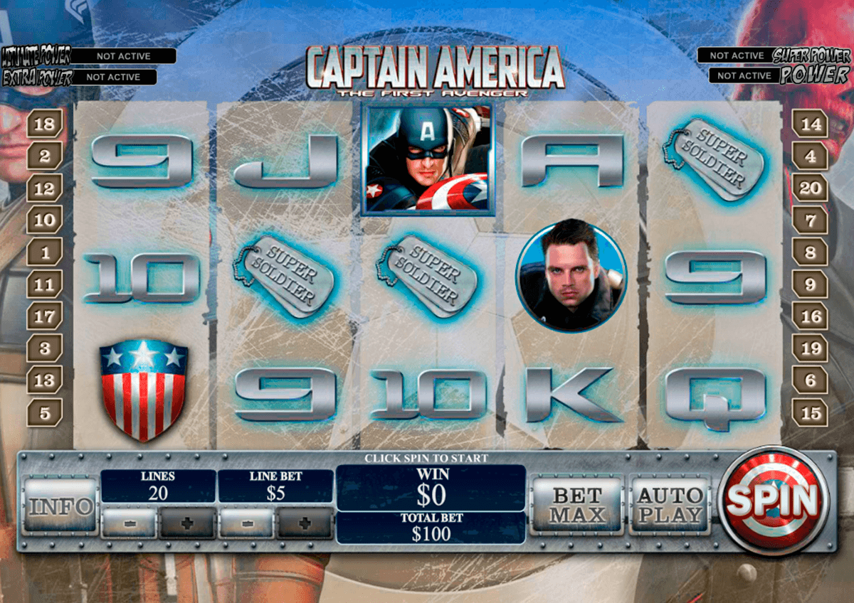 captain america playtech jogo casino online 