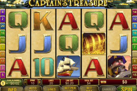 captains treasure pro playtech jogo casino online
