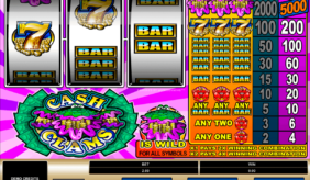 cash clams microgaming jogo casino online 
