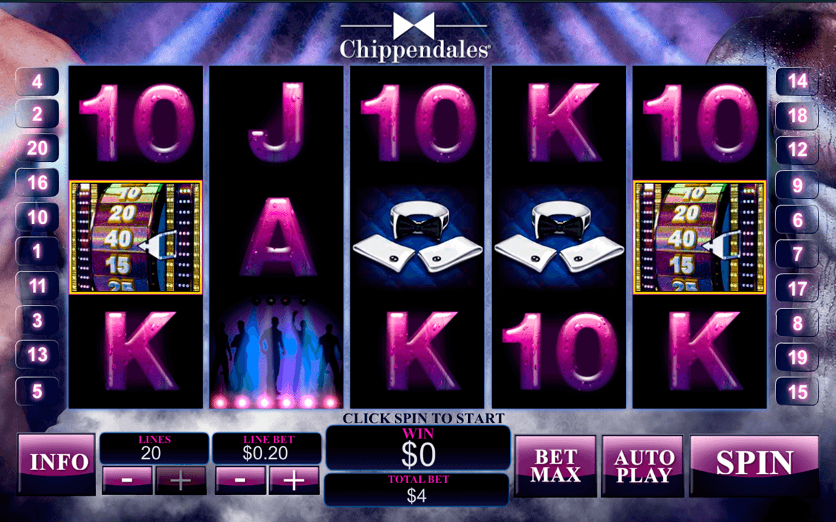 chippendales playtech jogo casino online