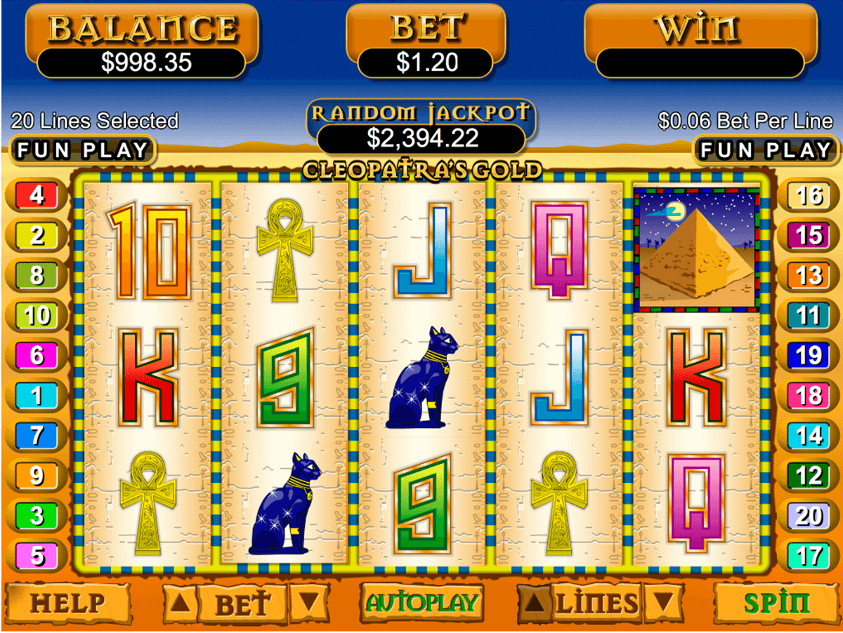 cleopatras gold rtg jogo casino online