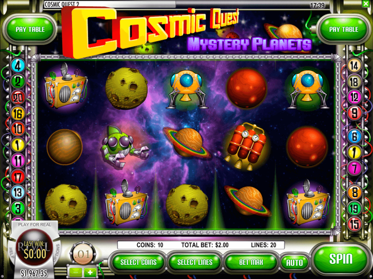 cosmic quest 2 mystery planets rival jogo casino online