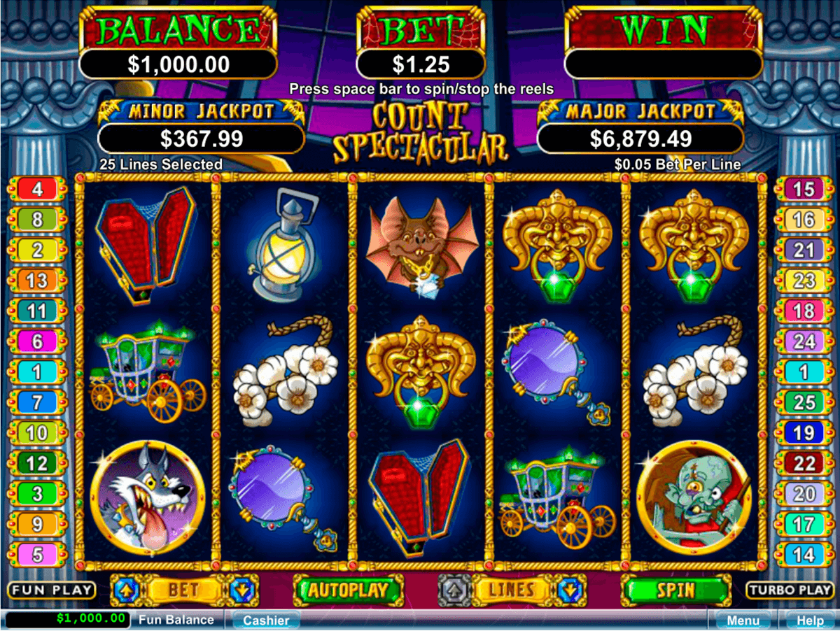 count spectacular rtg jogo casino online 