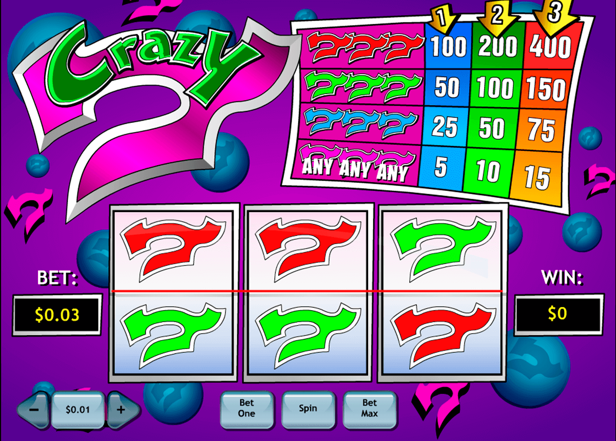 crazy 7 playtech jogo casino online 
