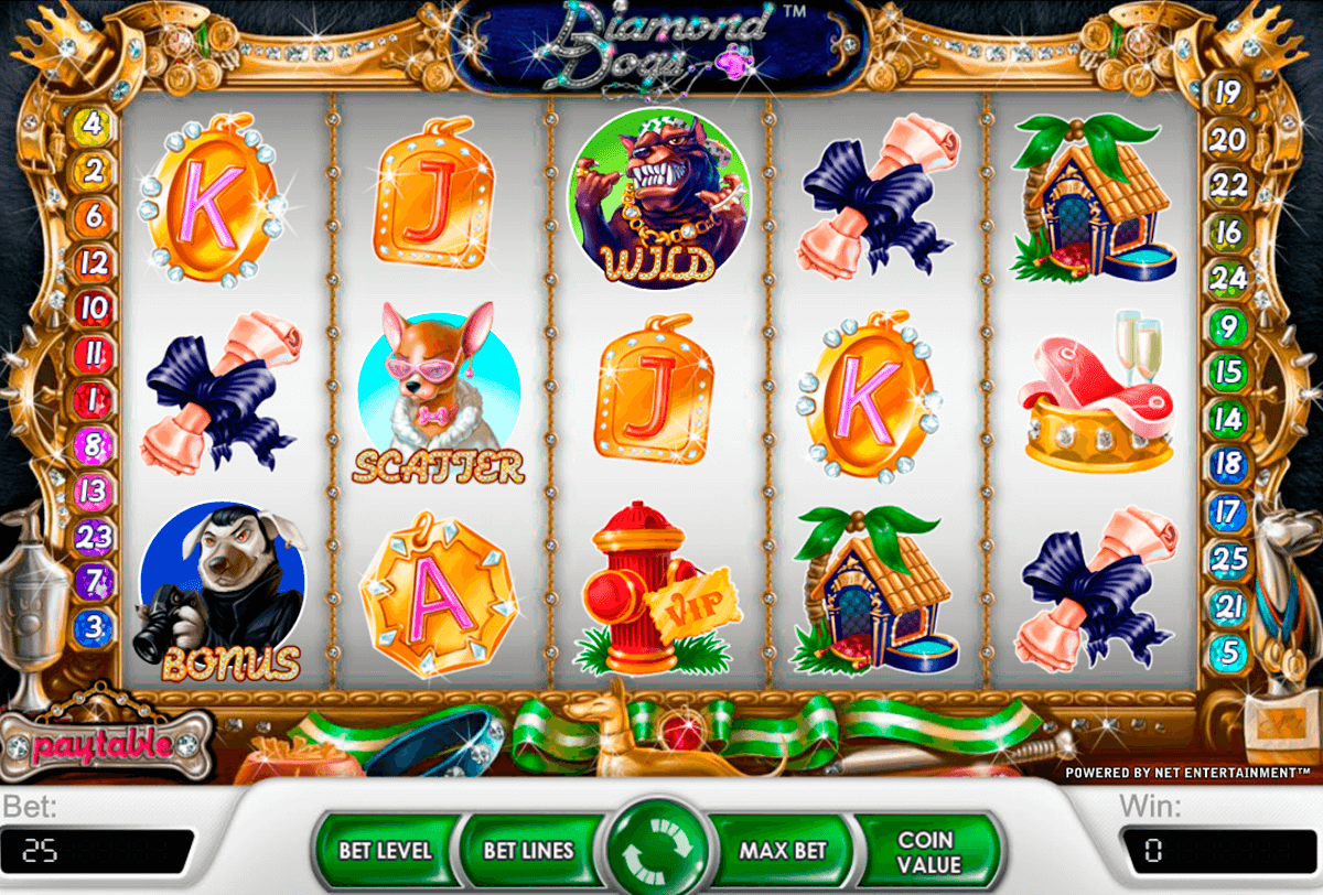 diamond dogs netent jogo casino online 