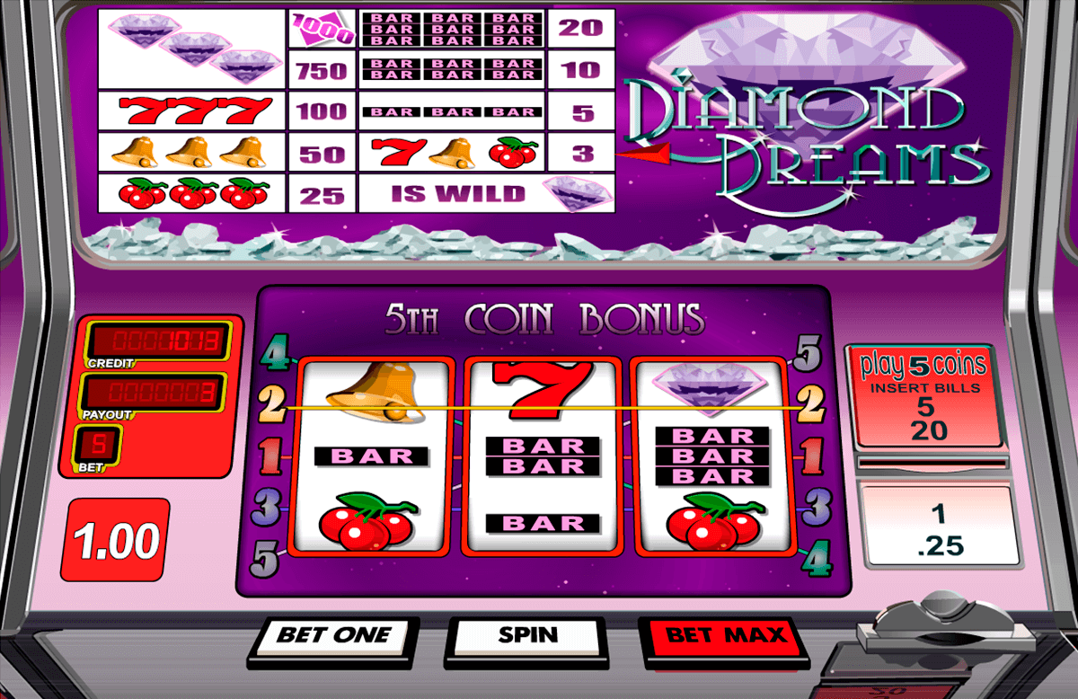 diamond dreams betsoft jogo casino online 