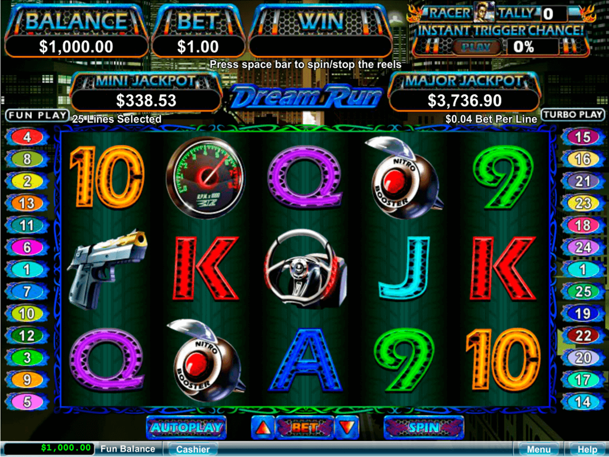 dream run rtg jogo casino online 