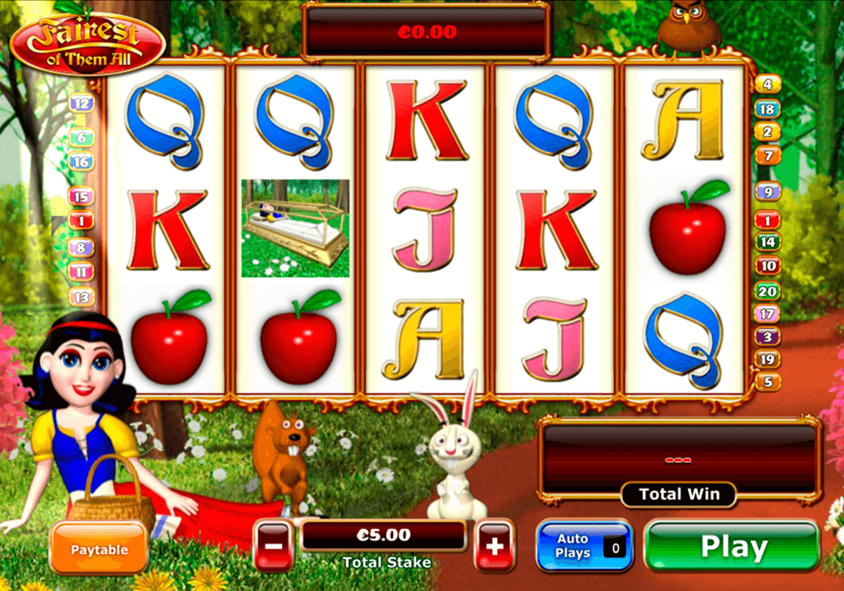 fairest of them all playtech jogo casino online 