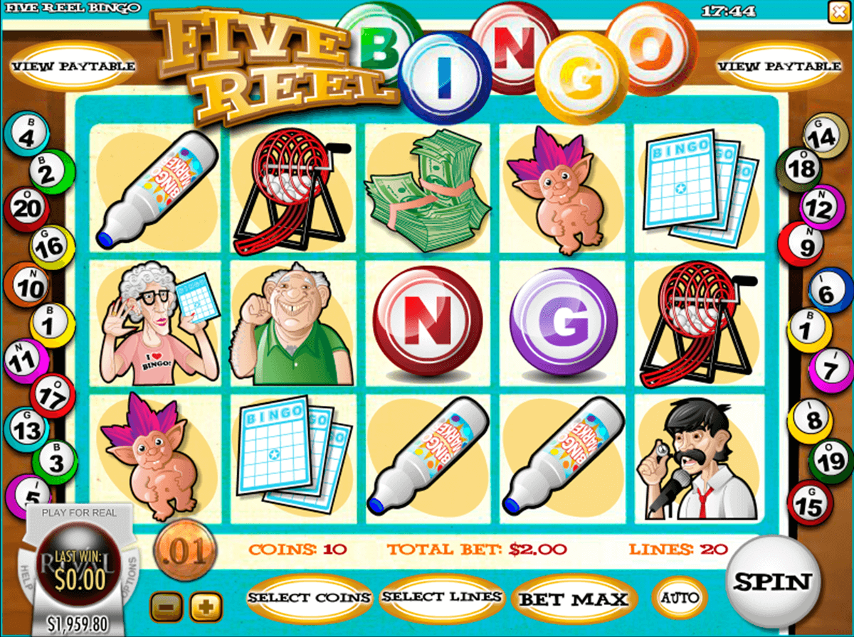 five reel bingo rival jogo casino online 