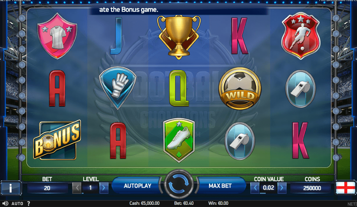 football champions cup netent jogo casino online 