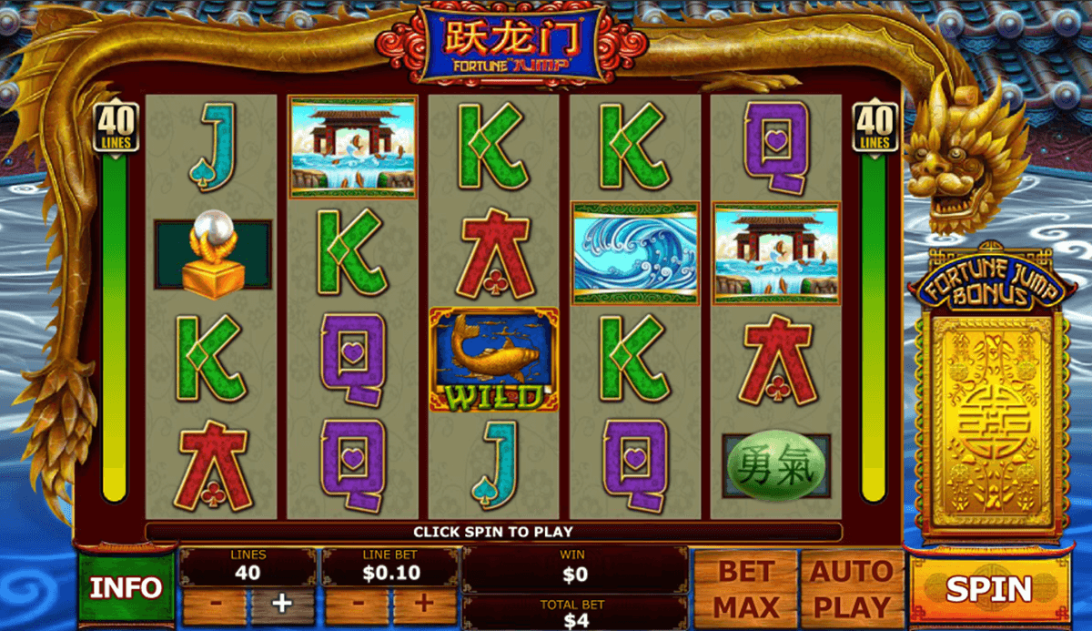fortune jump playtech jogo casino online 