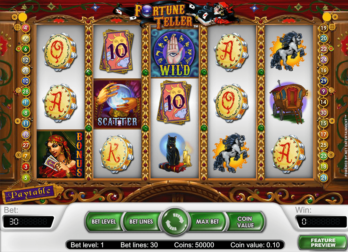 fortune teller netent jogo casino online 
