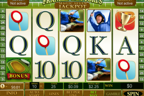 frankie dettoris magic 7 jackpot playtech jogo casino online 