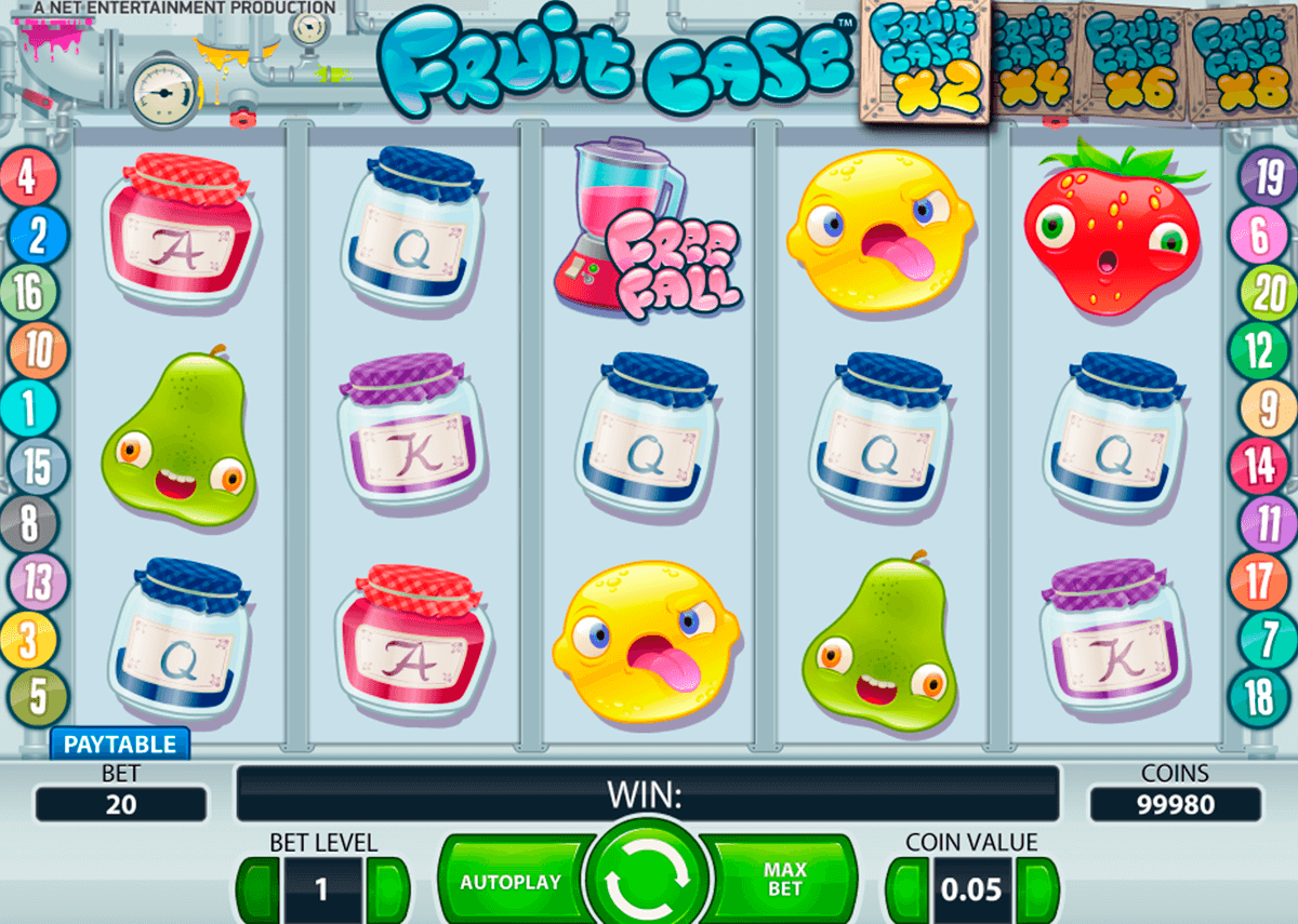 fruit case netent jogo casino online 