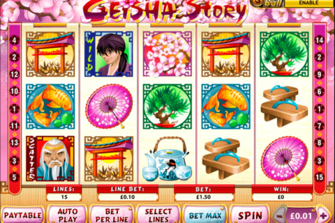geisha story playtech jogo casino online
